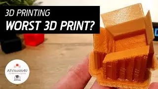 😖 The Worst 3D Print?! - 3D Print Fails - 3D Printing Tips - 3D Print Troubleshooting