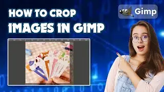 How to crop images in Gimp 2024 (Gimp Mastery)