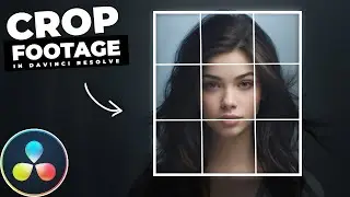 How To Add CROP To VIDEO In Davinci Resolve