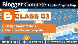 How to change layout themes in blogger | How to Customize themes templates 03