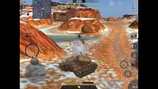 WoT Blitz Т54Е1 первое впечатление