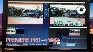 NDI Tools : How to Connect Adobe Premiere to vMix with Newtek NDI Tools in live production.