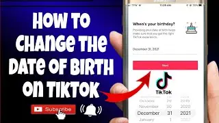 How To Change the Date of Birth on TikTok || TikTok par Age Kase Cheng kare