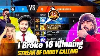 Daddy Calling Ki 16 Streak tod Di 4-0 Se 😱 @satvik @UnGraduateGamer Ug AnnA