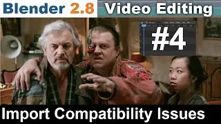Blender 2.8 Video Editing (Import Compatibility & Variable Frame Rate / Audio Sync issues)