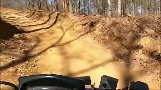 Durhamtown OHV Park woods course fast lap pt1