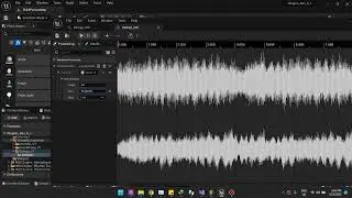 [Unreal Engine 5] How to normalize sound with the new Waveform Editor