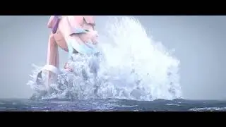 [Giant Girl Video] Giantess Animation | Giantess growth