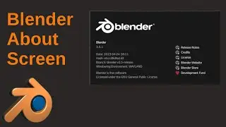 Blender For New Comers- Blender Splash Screen