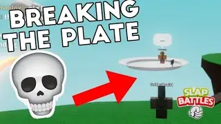 This Glitch BREAKS The Plate (Slap Battles)