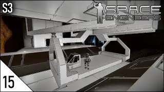 Space Engineers Let's Play (S3 | E15) - Building a Train is as Easy as 1-2-3!