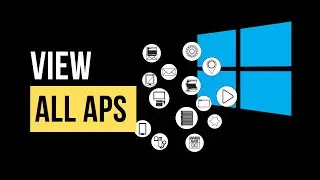The 10-Second Trick to Access All Your Apps on Windows PC (Windows Tutorial For Beginners)