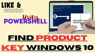 Find Product Key Windows 10 PowerShell