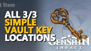 Simple Vault Key Locations Genshin Impact