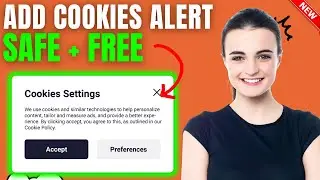 How add cookies alert in blogger 2024 | Full Guide