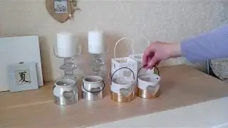 Подсвечники  и покупки из  FIX PRICE