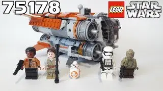 Обзор LEGO Star Wars 75178 - Jakku Quadjumper (Квадджампер Джакку)