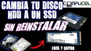 COMO CAMBIAR MI DISCO DURO HDD POR UN SSD SIN REINSTALAR NADA / CLONAR DISCO DURO / HDD / SSD / M.2✅