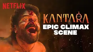 Kantara ’s LEGENDARY Climax Scene 🔥 | Rishab Shetty | #Kantara | Netflix India