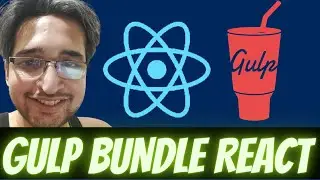 Gulp.js Tutorial to Bundle All CSS,JS Files inside React.App into a Single HTML File For Production