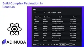 Build complex pagination - React Js