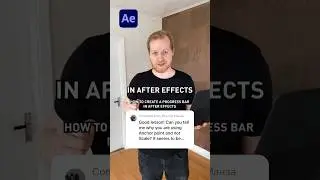 How to create a progress bar in After Effects #Shorts