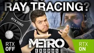 RTX 2060 METRO EXODUS RAY TRACING E DLSS ON E OFF: 60 FPS no ULTRA? DLSS ligado perde qualidade?