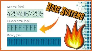 CS420 - 3 Base Systems - Hex, Decimal & Binary