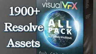 Nearly 2000 Resolve Assets!! Visual VFX All In One Bundle