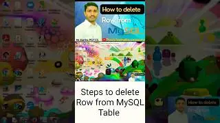How to delete Row from MySQL table #mysql #Mr_KarthicPGTCS#Theos fascinatingprograms