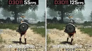 Black Desert - RX 580 - FidelityFX Super Resolution (FSR) - Benchmark Comparison