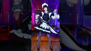 Ellen Joe Cute Dance 😍 Zenless Zone Zero Cosplay #shorts