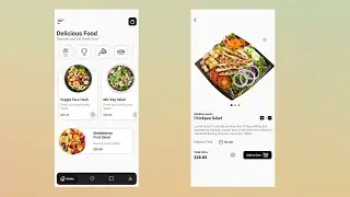 Food App UI Design In Flutter - Food Ordering App UI Design In Flutter