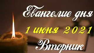 Евангелие дня. 1 июня 2021. Чтение от Иоанна