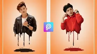 PicsArt Realistic Dripping Effect | PicsArt New Style Photo Editing Tutorial
