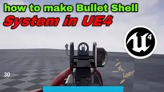 Unreal Engine how to add Wapen bullet shell System by Croding Bangla YT #UE4 #System #Tpp #tips