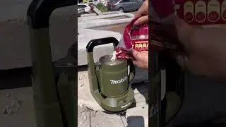 Варим пельмени в аккумуляторном чайнике Makita 😎👍