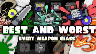 BEST And WORST Weapon In EVERY Class [Splatoon 3] (Launch Meta)