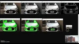 CVBPR Application Demo - License Plate Recognition using OpenCV Python