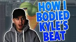 How I BODIED Kyle Beats Finish My Beat Contest! - Making a Beat In FL Studio