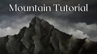 Acrylic Mountain Tutorial