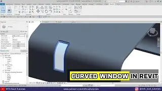 Curved Window In Revit | Revit Hacks | Shorts