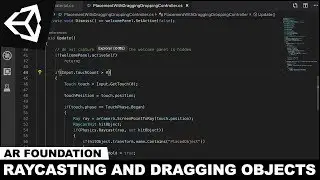 AR Foundation with Unity3d and Adding Dragging Functionality with AR Raycast and Physics Raycast