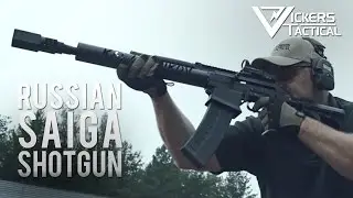Russian Saiga 12 Modified Shotgun