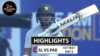 1st Test - Day 3 | Highlights | Pakistan Tour Of Sri Lanka | 18th July 2023