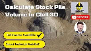 How to Calculate Stock Pile Volume in Civil 3D Best Way