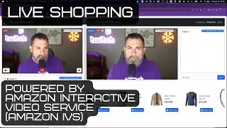 Live Shopping Powered by Amazon Interactive Video Service (Amazon IVS)