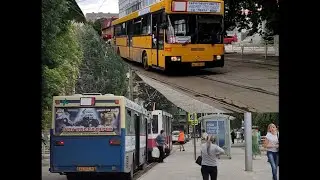 🚊АВТОБУС ВМЕСТО ТРАМВАЯ | Mercedes-Benz O405 (ВА 208 64) МАРШРУТ 19 (вместо 9-го трамвая) г. Саратов