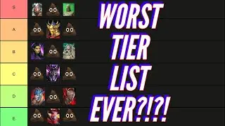 CONTROVERSIAL TIER LIST!!! MORTU IS D-TIER?!?!?!