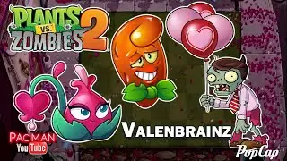 Plants vs Zombies 2 Celebrate Valenbrainz Pinata Party